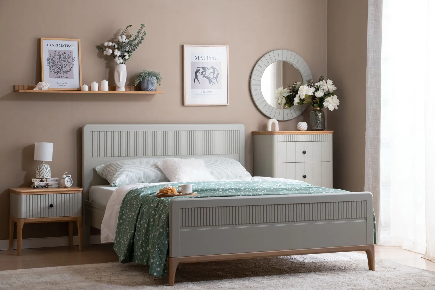 Кровать из дерева Грета №2 1400х2000