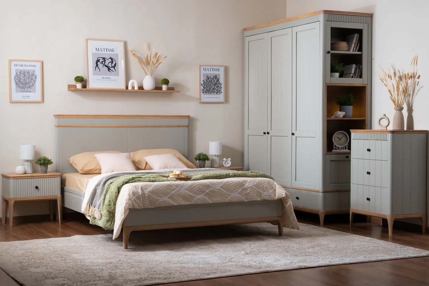 Кровать массив сосны Грета №10 1200х2000