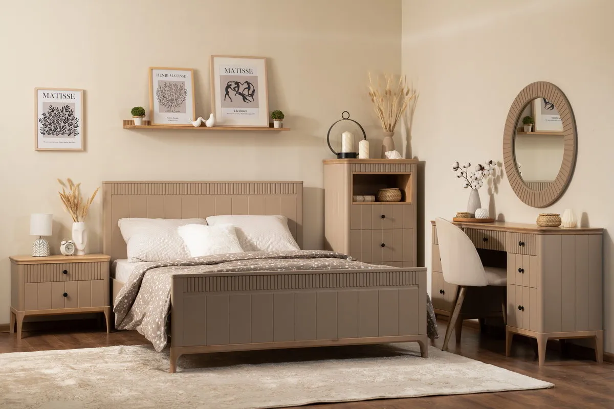   Кровать массив сосны Грета №25 1600х2000  