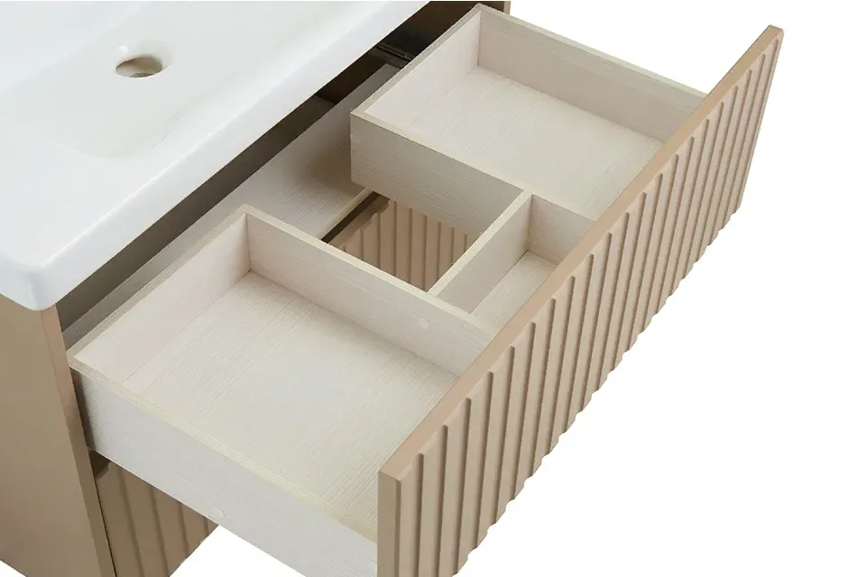 Тумба Риола 80 Капучино подвесная