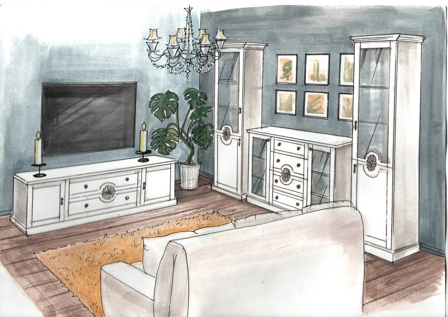 Гостиная Власта